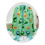 Mochila Escolar Dibujo Palta Escolar Urbana Aguacate - Imagen 3