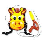 Mochila Pistola De Agua Con Manguera Jirafa Juguete Verano - Imagen 5