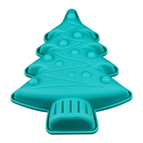 Molde Silicona Arbolito De Navidad Decoracion Torta Pastel