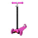 Monopatin Infantil Liso Plegable 4 Ruedas Con Luces Y Freno - Imagen 9