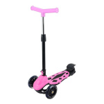 Monopatin Infantil Plegable 3 Ruedas Con Luces Vaquita - Imagen 4