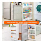 Organizador Cocina 4 Estantes Carrito Ruedas Despensero - Image 2