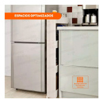 Organizador Cocina 4 Estantes Carrito Ruedas Despensero - Image 4
