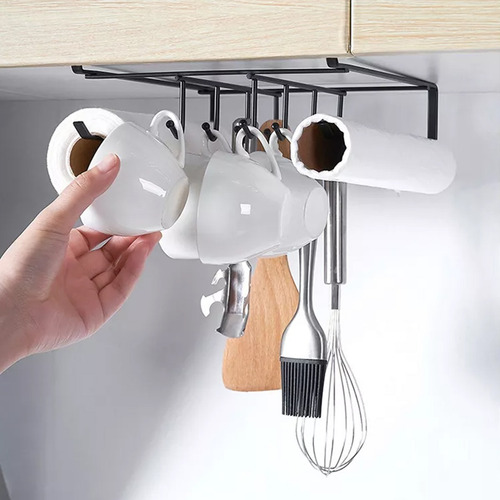 Organizador Percha Alacena Colgante Estante Cocina Soportes - Imagen 12