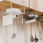 Organizador Percha Alacena Colgante Estante Cocina Soportes - Imagen 5