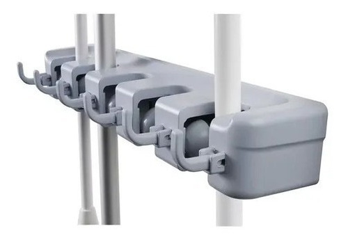 Organizador Soporte Porta Escobas Ganchos Cuelga Escobero - Image 1