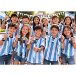 Pack X12 llaveros de Argentina con cinta colgante 1859 - Imagen 7