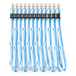 Pack X12 llaveros de Argentina con cinta colgante 1859
