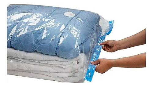Pack X5 Bolsas Al Vacio Organizadoras De Ropa 50x60cm - Imagen 4