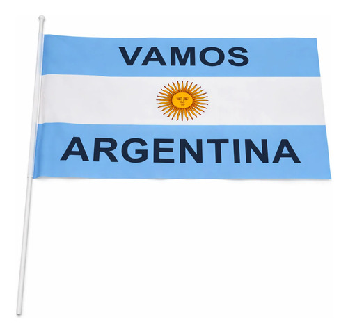 Pack X6 Bandera De Argentina 60x40 Para Flameo 1878 - Imagen 7