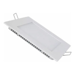 Panel Plafon Led Cuadrado 12w Embutir Blanco Frio 17x17cm