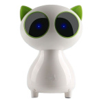 Parlante Altavoz Para Pc Forma De Gato Led Conexion Usb 3,5 - Imagen 7