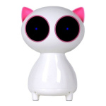 Parlante Altavoz Para Pc Forma De Gato Led Conexion Usb 3,5 - Imagen 3
