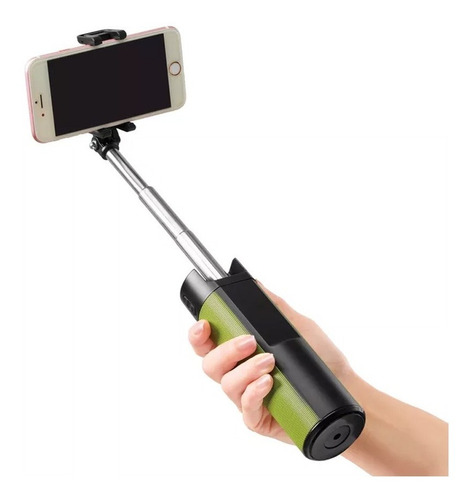 Parlante Baston Palo Selfie Bluetooth Monopod Fotos Música - Image 2