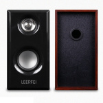 Parlantes Multimedia Doble Portatil Aux Usb Madera D-092 - Imagen 8