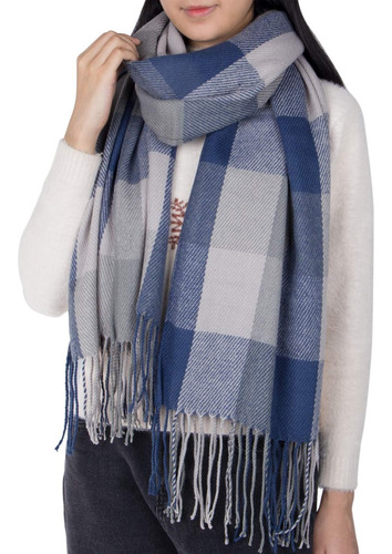 Pashmina Chalina Bufanda Ruana Abrigo 190x160 Cm De Lanilla – vista superior