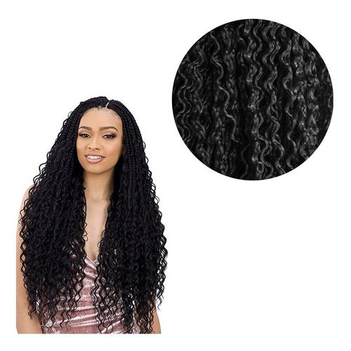 Pelos Extensiones Rizado Curly Crochet Rulos Kanekalon