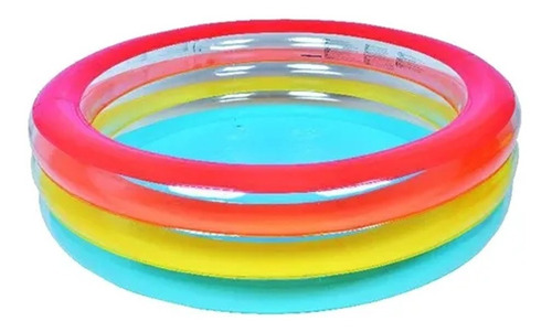 Pileta Inflable Circular 3 Anillos Verano 187 X 50 Cm 17395 - Imagen 3