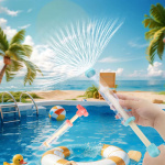 Pistola Lanza Agua Fuegos Artificiales Verano Niños Hw25 – imagen 12