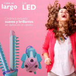 Planchita De Pelo Onduladora Rizadora De Ceramica Nhc-828 - Imagen 3