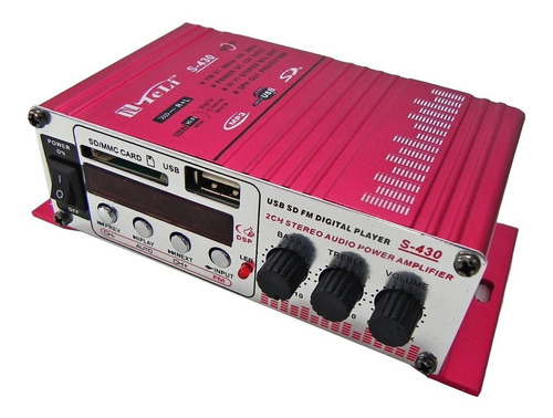 Potencia Amplificador De Audio 2 Canales 10w S-430 - Image 1