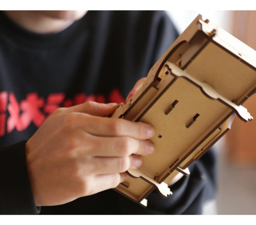 Puzzle 3d Rompecabezas De Madera Auto Willys Wa00117 - Image 5