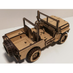 Puzzle 3d Rompecabezas De Madera Auto Willys Wa00117 - Image 3