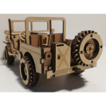 Puzzle 3d Rompecabezas De Madera Auto Willys Wa00117 - Image 2