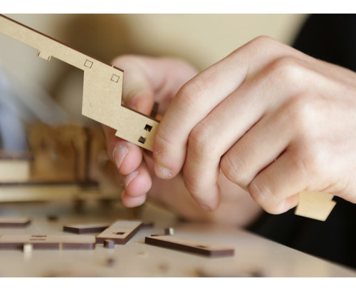 Puzzle 3d Rompecabezas De Madera Auto Willys Wa00117 - Image 6