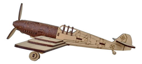 Avión de madera alemán - Wa00107 - Image 3