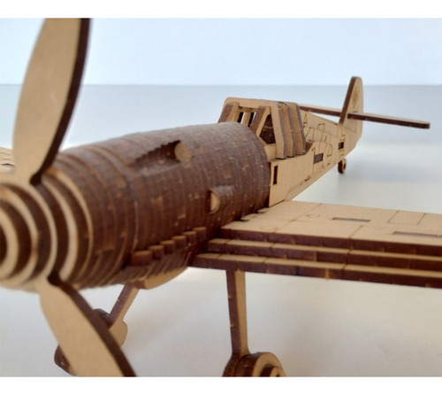Avión de madera alemán - Wa00107 - Image 2
