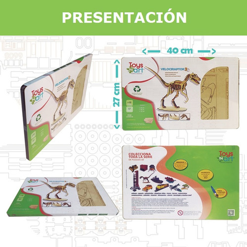 Puzzle 3d Rompecabezas De Madera Camion Con Elevador Wa00119 - Image 7