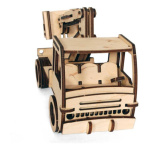 Puzzle 3d Rompecabezas De Madera Camion Con Elevador Wa00119 - Image 5