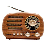 Radio vintage retro bluetooth recargable USB am/fm 8100bt