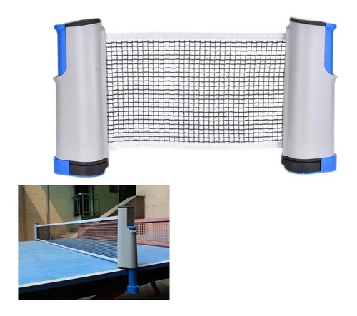 Red De Ping Pong Retractil Adaptable A Cualquier Mesa 150 Cm - Imagen 7