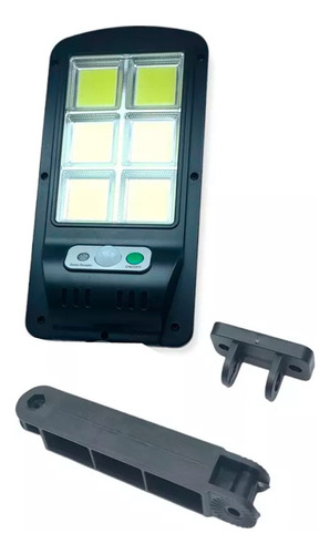 Reflector 300w Luz Led Con Panel Solar Lampara Pared Cob300w - Imagen 3