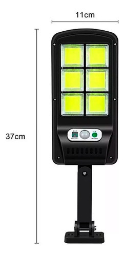 Reflector 300w Luz Led Con Panel Solar Lampara Pared Cob300w - Imagen 4