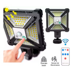 Reflector solar LED con sensor de movimiento para pared 96led - Image 5