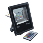 Reflector Led 20w Rgb 16 Colores Con Control Remoto Multiled - Image 2