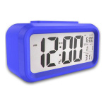 Reloj despertador LCD luz snooze light con calendario y temperatura - Imagen 31