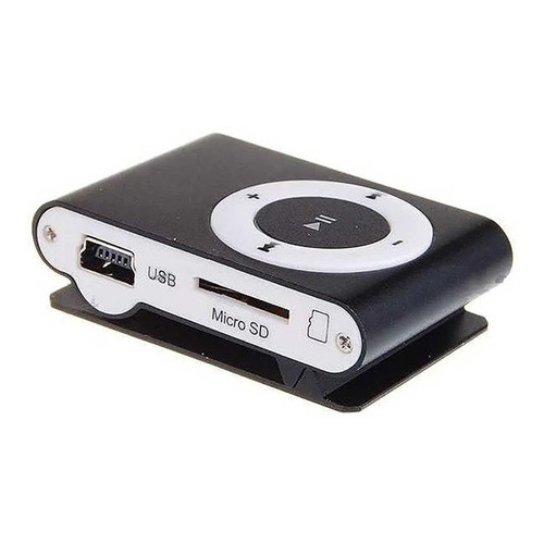 Reproductor Mp3 Recargable Por Usb Con Clip Sujetador