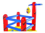 Ring De Boxeo Saltarin Inflable Con Guantes Y Pelota - Image 3