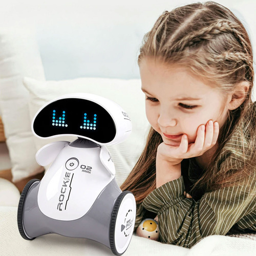 Robot Rockie Juguete Inteligente Con Control Interactivo 02 – zoom detalle