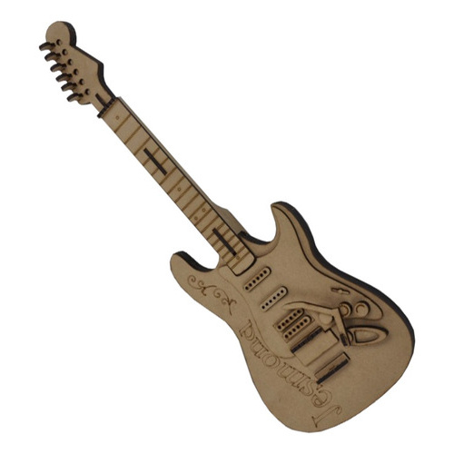 Guitarra eléctrica de madera para armar - Wa00104