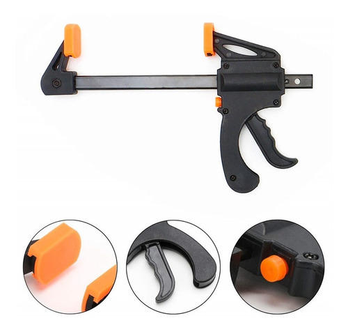 Sargento Prensa De Carpinteria 24 Pulgadas Liberación Rapida - Image 5