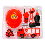 Set Bombero Herramientas Juguete Camion Niños 8 Piezas 22334 - Image 3