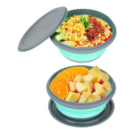 Set De 3 Bowl Taper Plegables De Silicona Cocina Sil-157 - Imagen 8