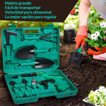 Set jardinería kit de jardín 10 piezas con valija S00121 - Image 6