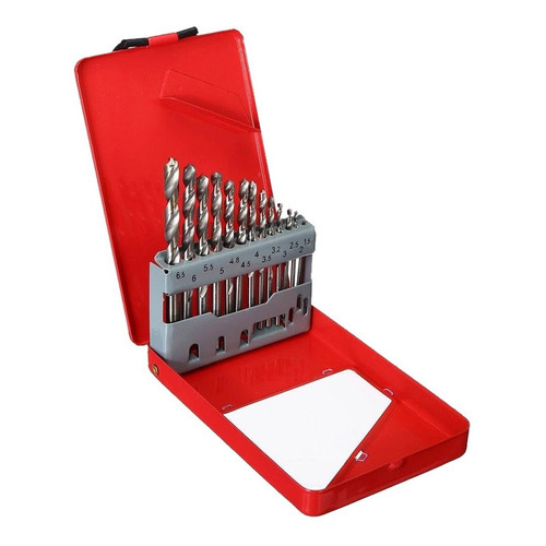 Set Juego De 13 Mechas Acero Rapido Para Madera 1.5 A 6.5 Mm