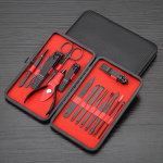 Set manicura y pedicura en estuche de 15 piezas acero inoxidable - Image 4